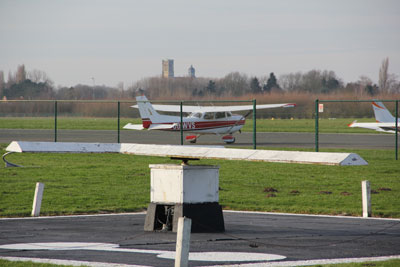 Airport signage