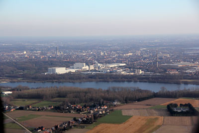 Mechelen from the air