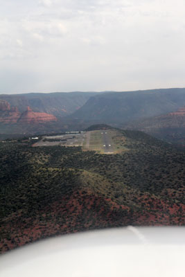 Final Sedona airport