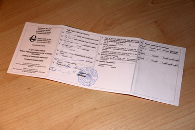 EASA PPL License
