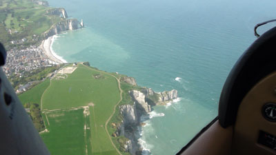 Etretat from the air