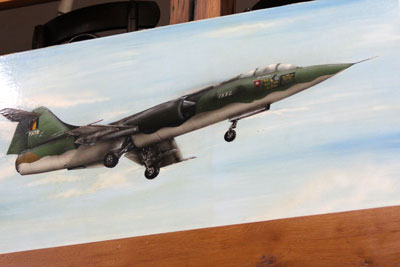 Painting of Starfighter