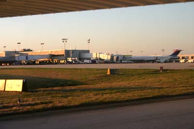 Greensboro airport amongst the heavies