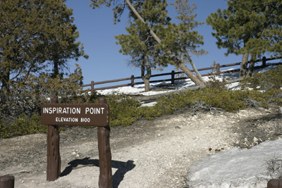 Inspiration Point at Bryce Canyon