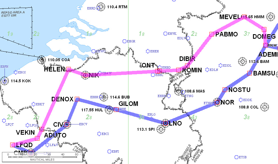 LFQD - EDLW Routing