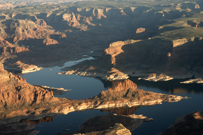 Lake Powell at sunset