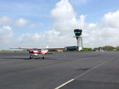 Tower of Le Havre airport