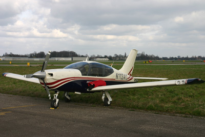 N113AC on the flightline