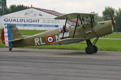 OO-SVS Stampe SV4 at Kortrijk