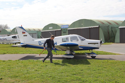 Piper PA28-140 D-ELWW from Ghent Aviation