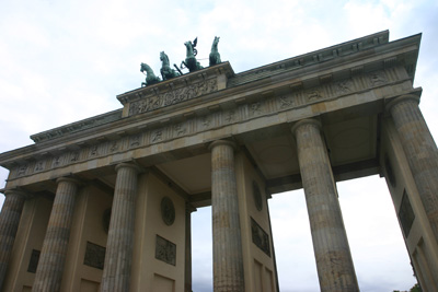 Underneath Brandenburger Tor