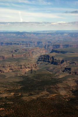 The Grand Canyon comes into view