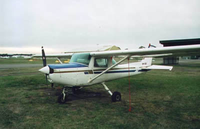 Rented Cessna 152 in Sydney