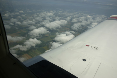 Clouds over England