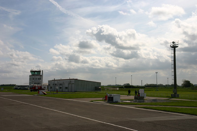 Towering clouds at Calais LFAC