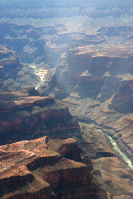 Deep down below the Fossil corridor of the Grand Canyon