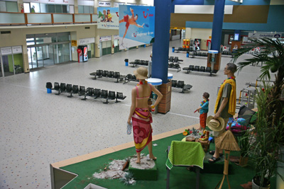 An ever empty terminal in Ostend