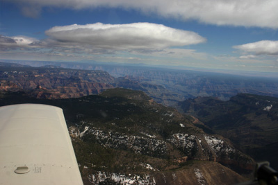 Entering the Fossil corridor of the Grand Canyon