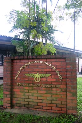 Entrance of the Royal Selangor Flying Club