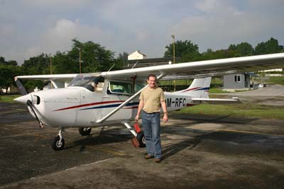 9M-RFC that I flew with