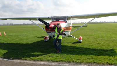 Landed at Zeeland airport