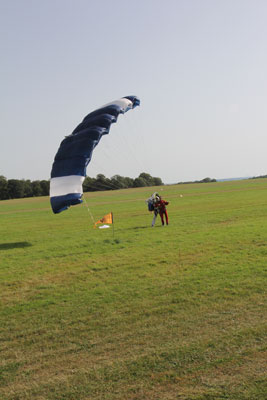 Parachute landed