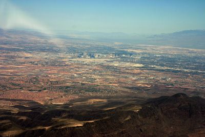 Las Vegas from afar