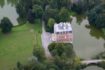 Caslte of Lozer from the air