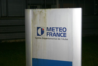 Meteo France on the airport