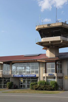 Tower of Moulins airport