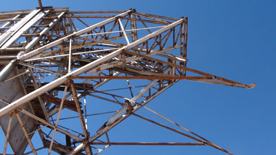 Old cable car of Guano POint