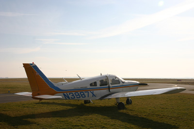 Piper parked in Albert Bray