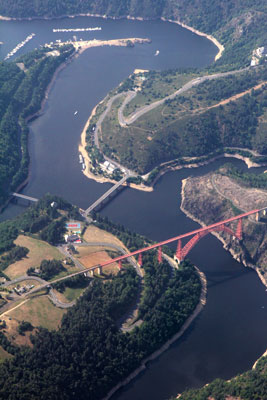 The Eiffel bridge of Garabit