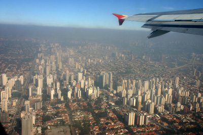 Sao Paulo from the air