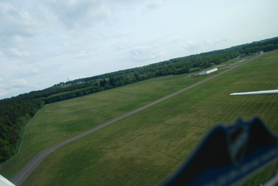 Take-off from Spa (EBSP)