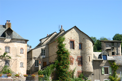 The town of La Canourgue