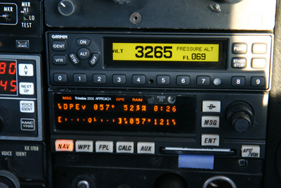 Transponder and GPS