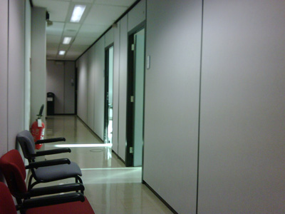 Waiting room of the ECLG