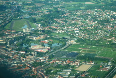 Waregem from the air