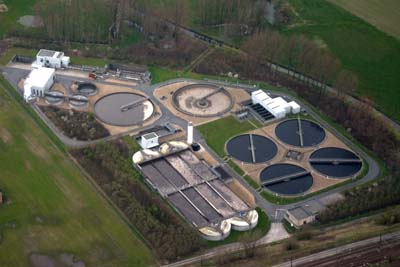 Water treatment plant in Waregem