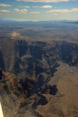 Approaching the West Rim of the Grand Canyon