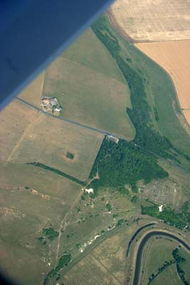 White horses from the sky