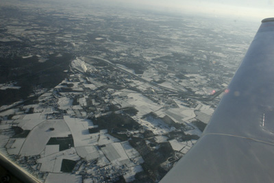 Winter from the air